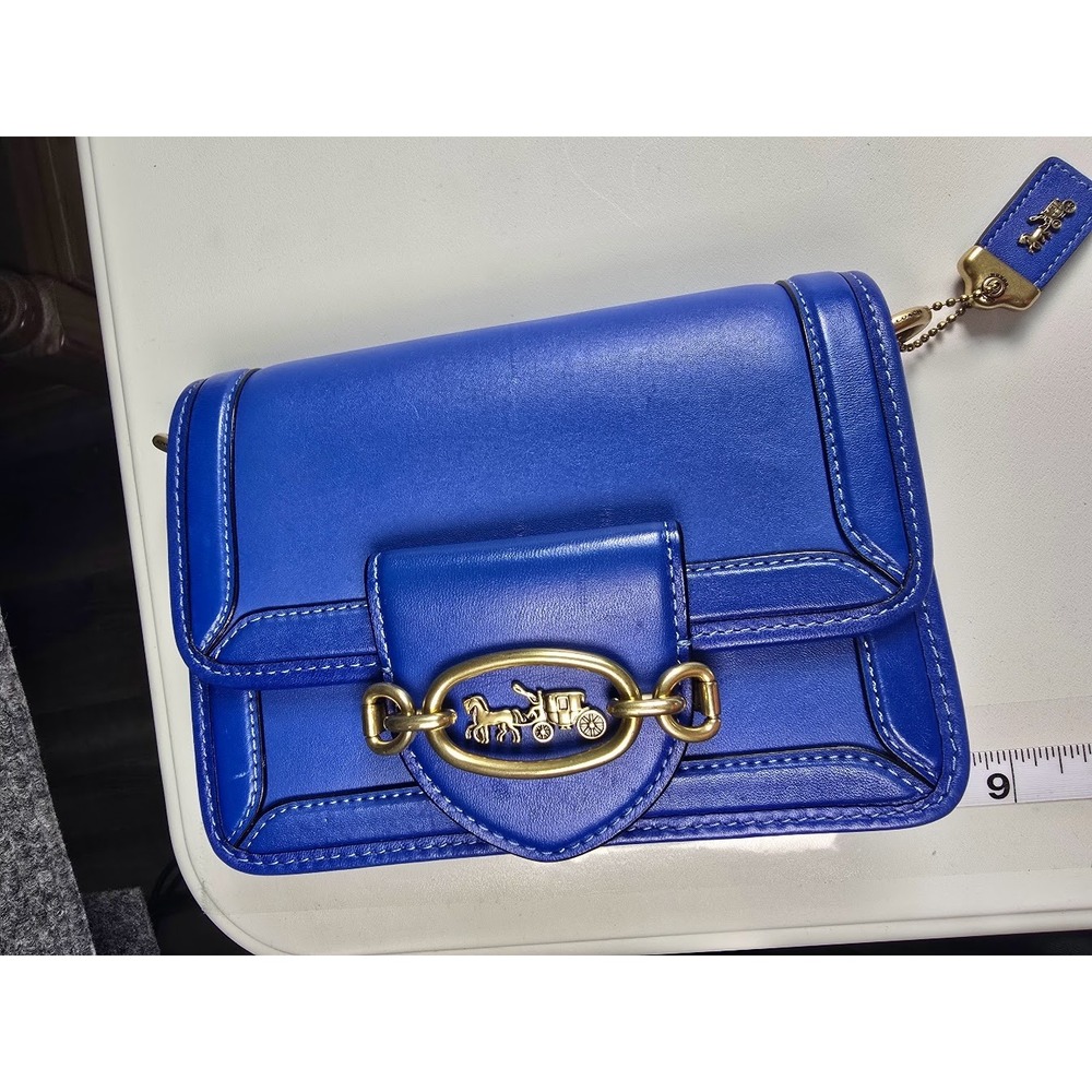 Vintage‎ Coach Blue Leather Purse
